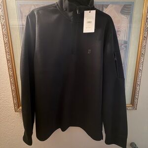 DKNY Black Stretch Pullover